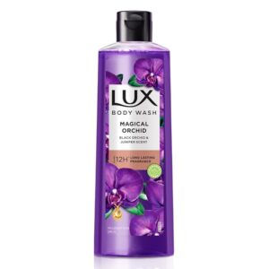 Lux Shower Gel, Black Orchid Fragrance & Juniper Oil Bodywash, With Glycerine For Soft Skin, Long Lasting Fragrance, Paraben Free, (245ml)